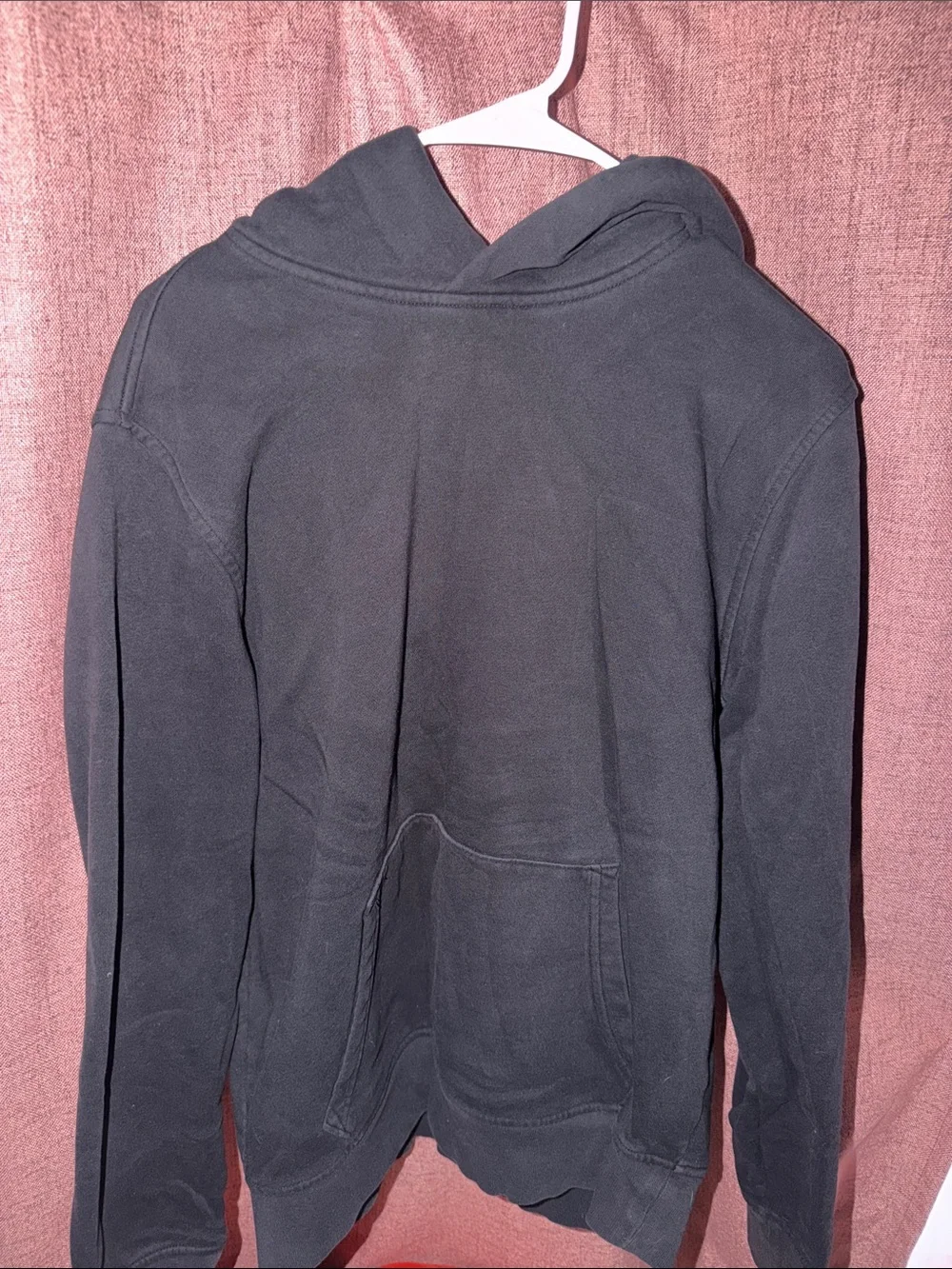 GAP Men's Black Crewneck Hooded Sweater